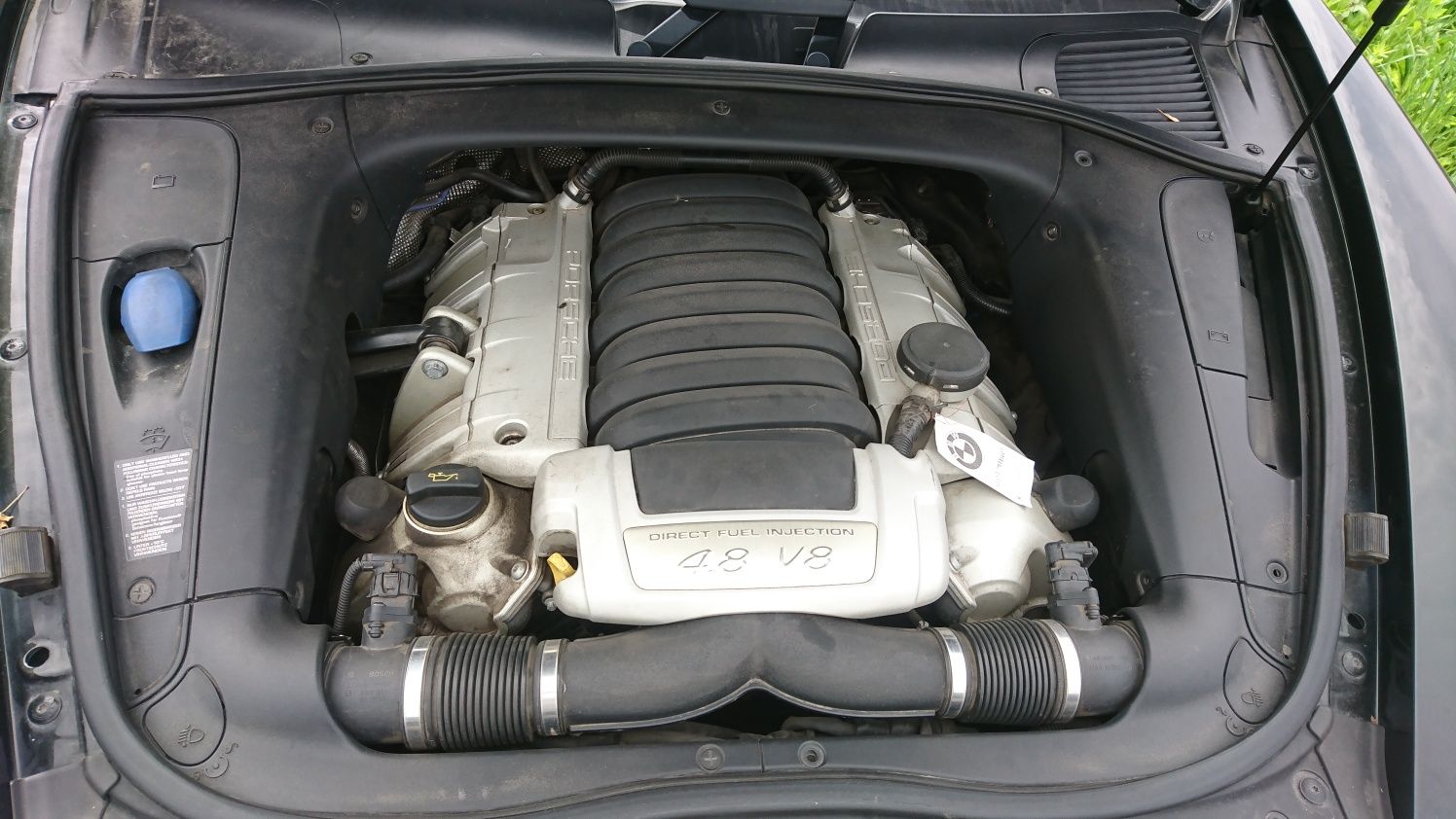 Разборка Porsche cayenne 955 4.5 957 4.8 двигатель акпп крило бампер