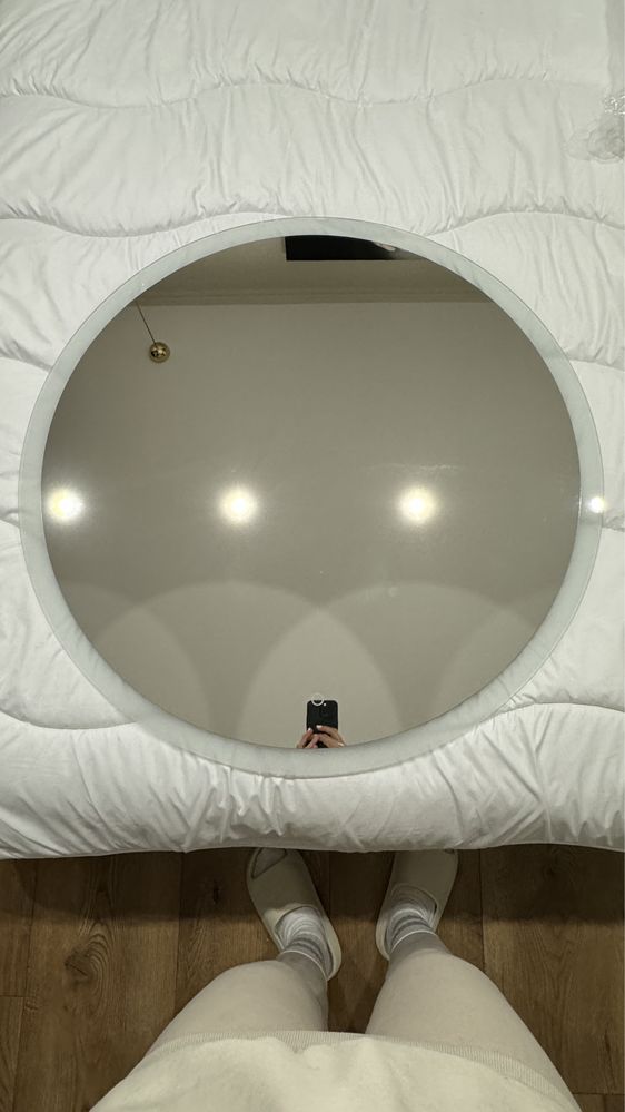Lustro do łazienki led 80cm