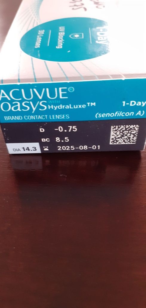 Soczewki 1-Day ACUVUE oasys