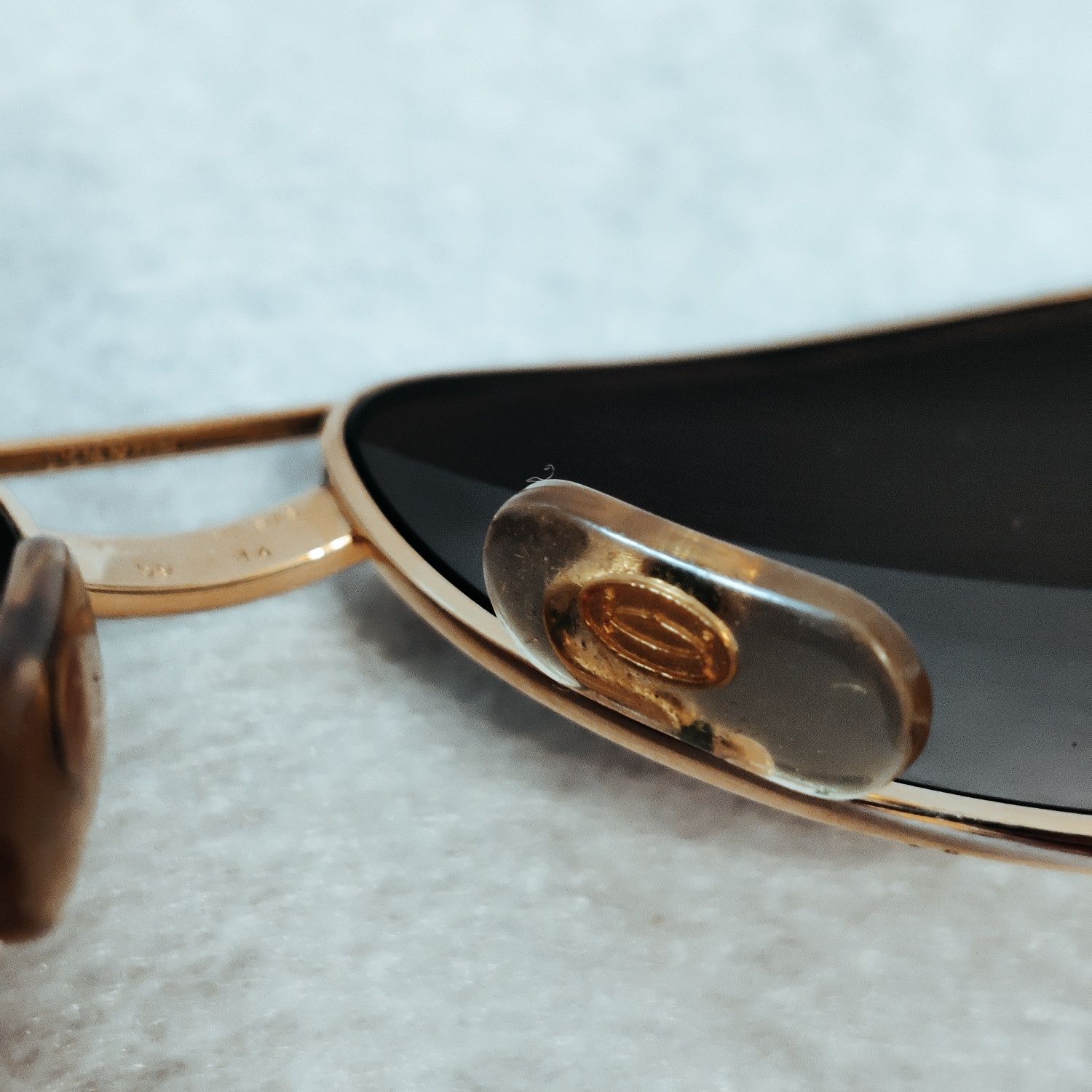 Cartier Santos okulary - vintage lata 80s