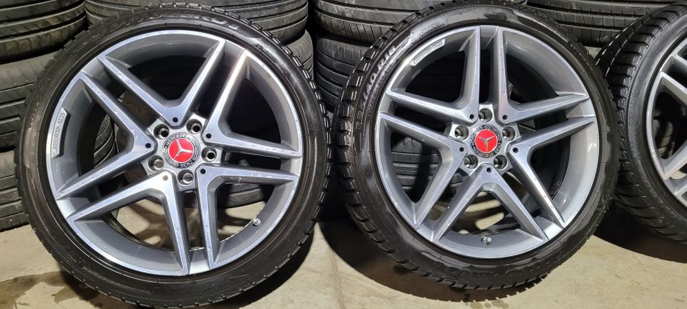 Oryginalne felgi 18 AMG opony zima  polecam