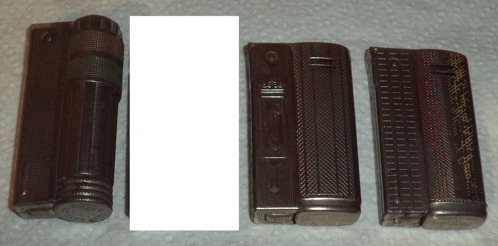 IMCO  Patent   Austria  - stara zapalniczka benzynowa -  3 sztuki