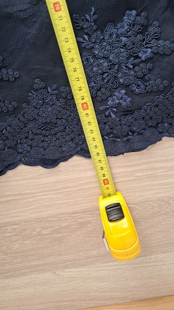 Sukienka granatowa wesele przyjęcie imprezę Emu balowa L/40