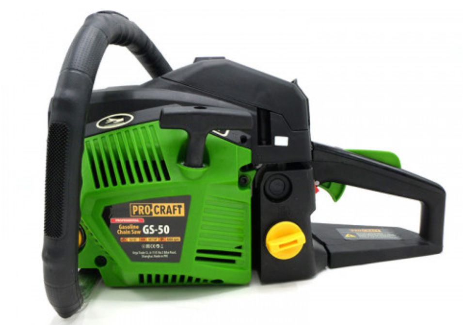 Бензопила Procraft GS50 (1 шина, 1 ланцюг 40)