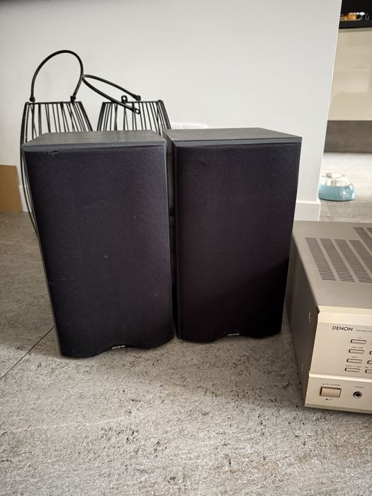 Subwoofer B&W ASW500, Amplituner DENON AVR-1801
