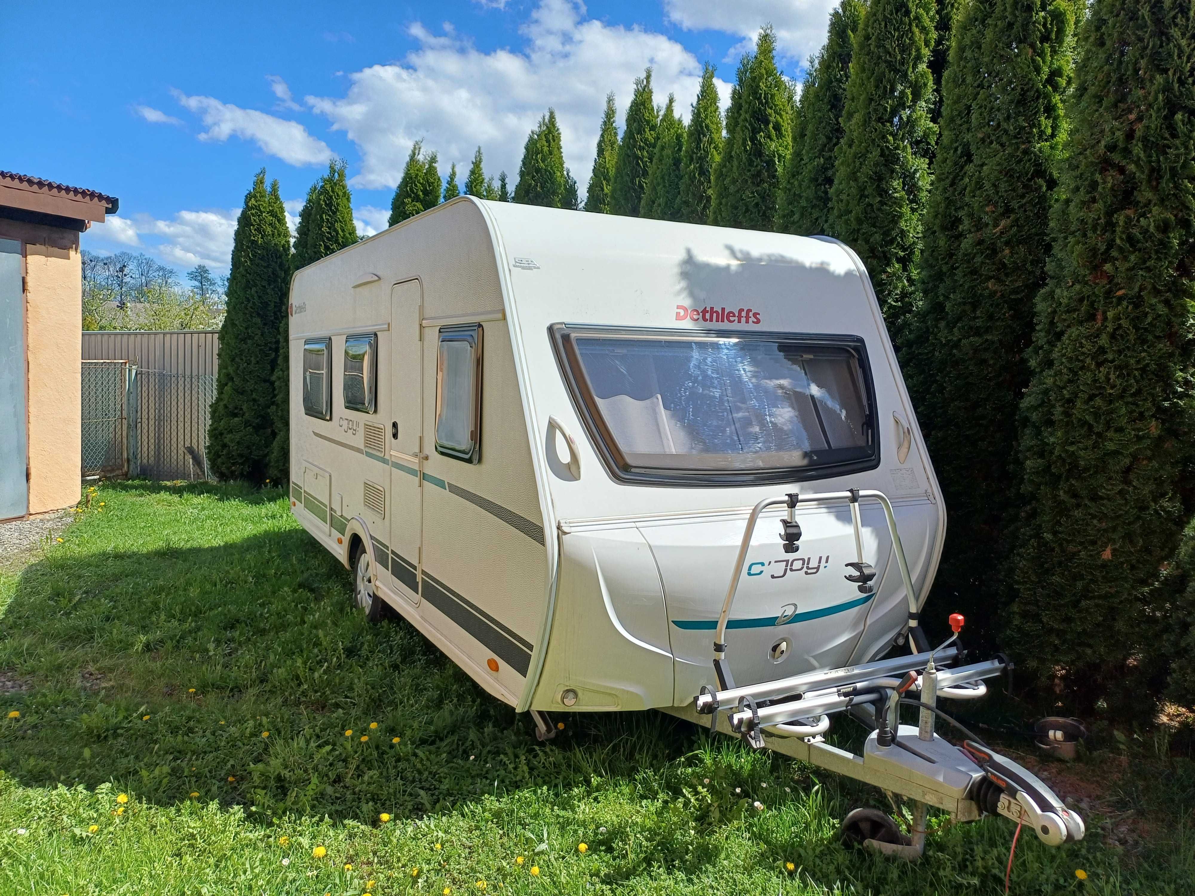Dethleffs 460 Cjoy 18r wypożyczalnia  Hobby 460  przyczepy kempingowej