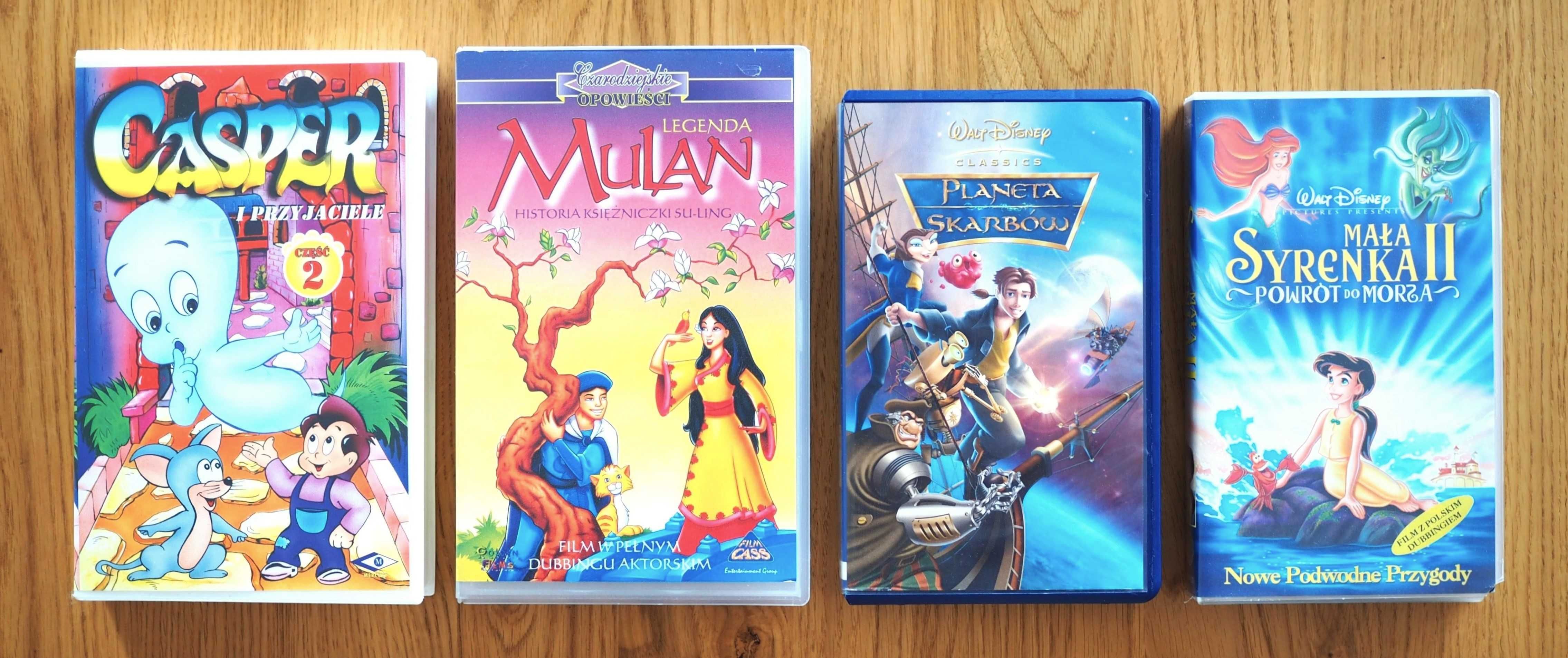 Kasety VHS Bajki zestaw