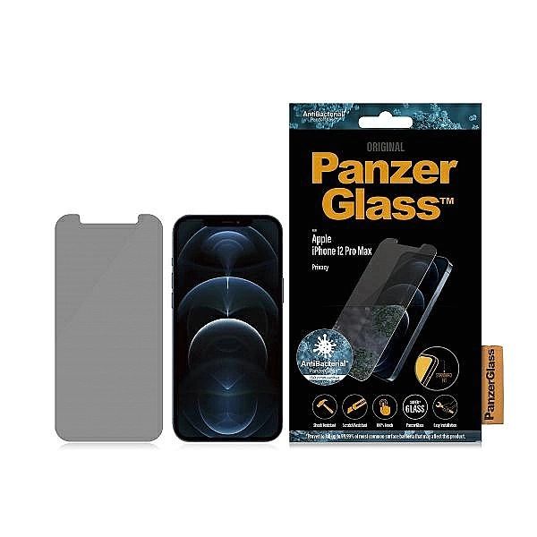 Szkło hartowane PanzerGlass Standard Super+ antybakteryjne prywatyzują