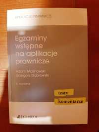 Egzaminy wstępne na egzaminy prawnicze 4. wydanie