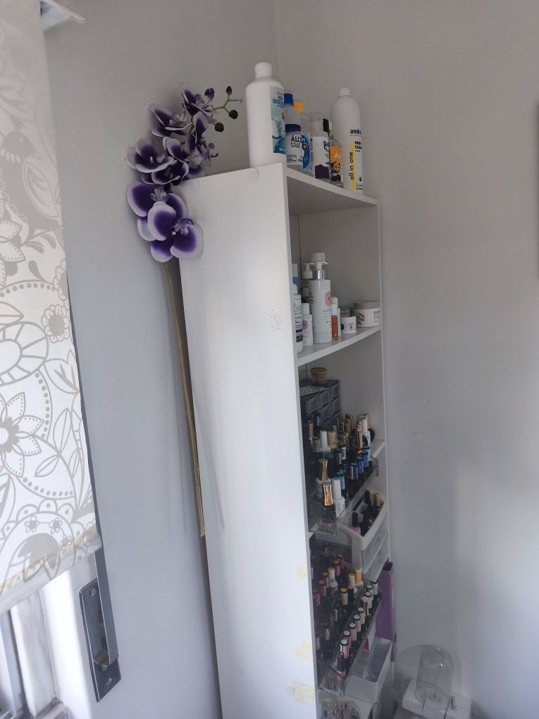 Estante IKEA branca 4 prateleiras