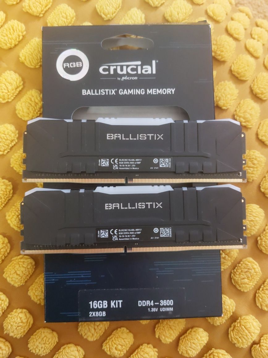 Crucial Ballistix 16 GB DDR4 3600Mhz Rgb