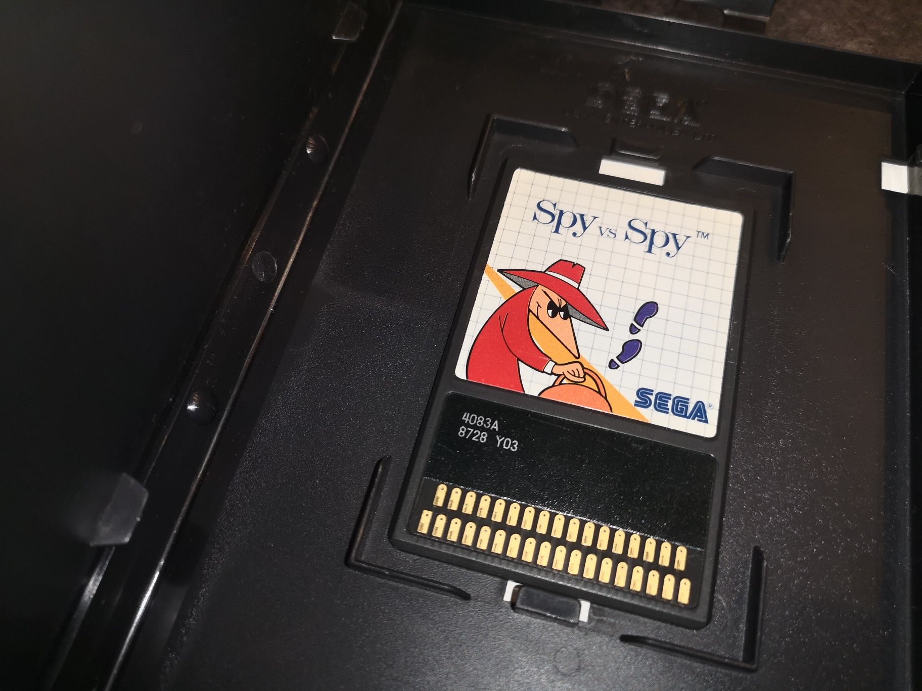 Spy vs Spy SEGA CARD Master System gra ANG (rzadkość na rynku)