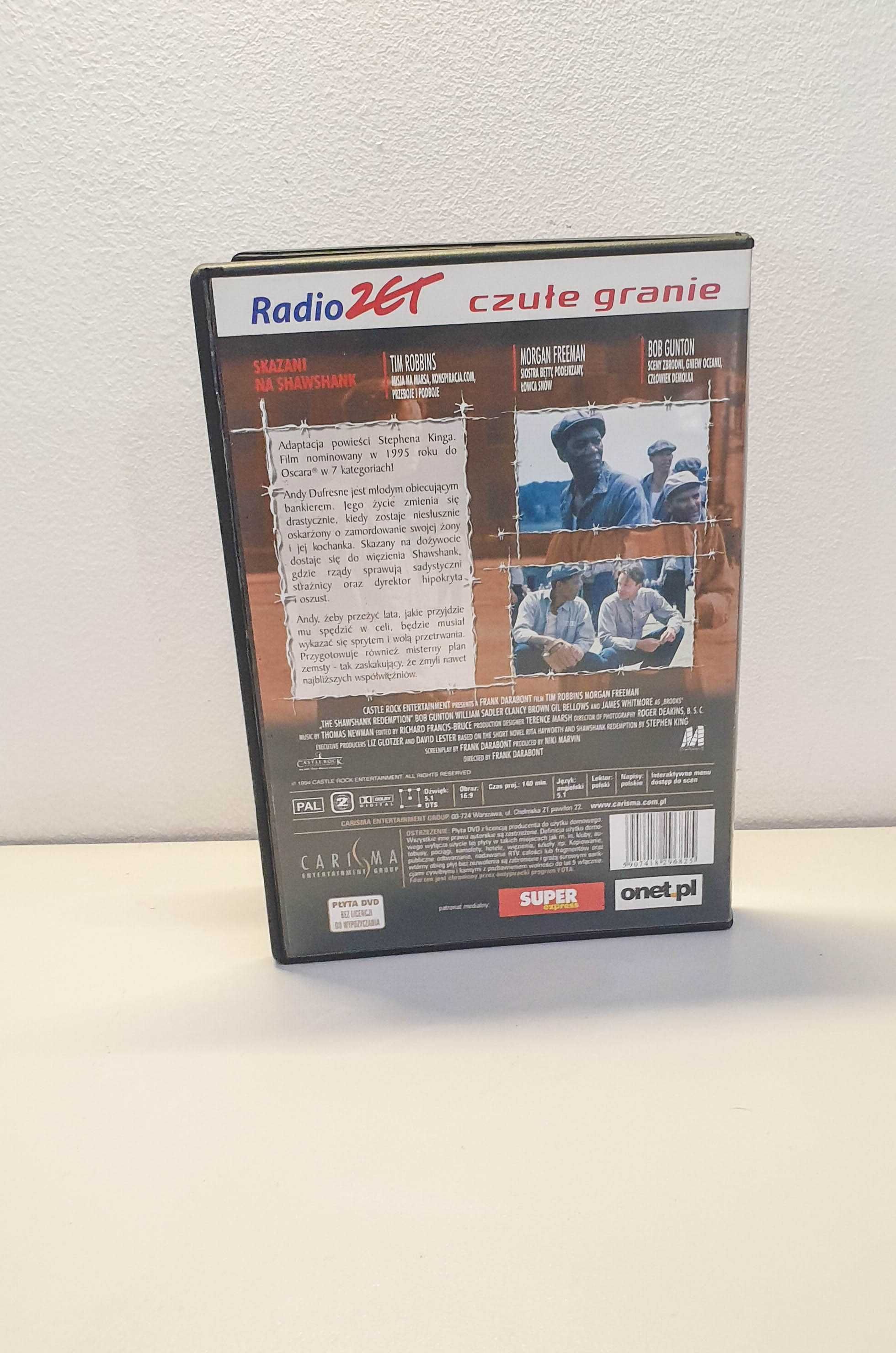 Film DVD Skazani na Shawshank Lektor PL