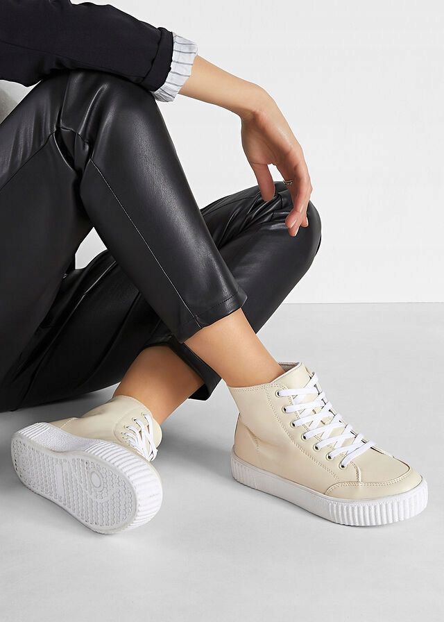 B.P.C wysokie sneakersy beżowe 40