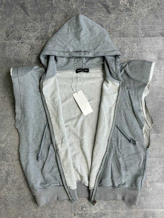 Project GRAILZ G/R zip hoodie худи зипка сіра archive серая худі