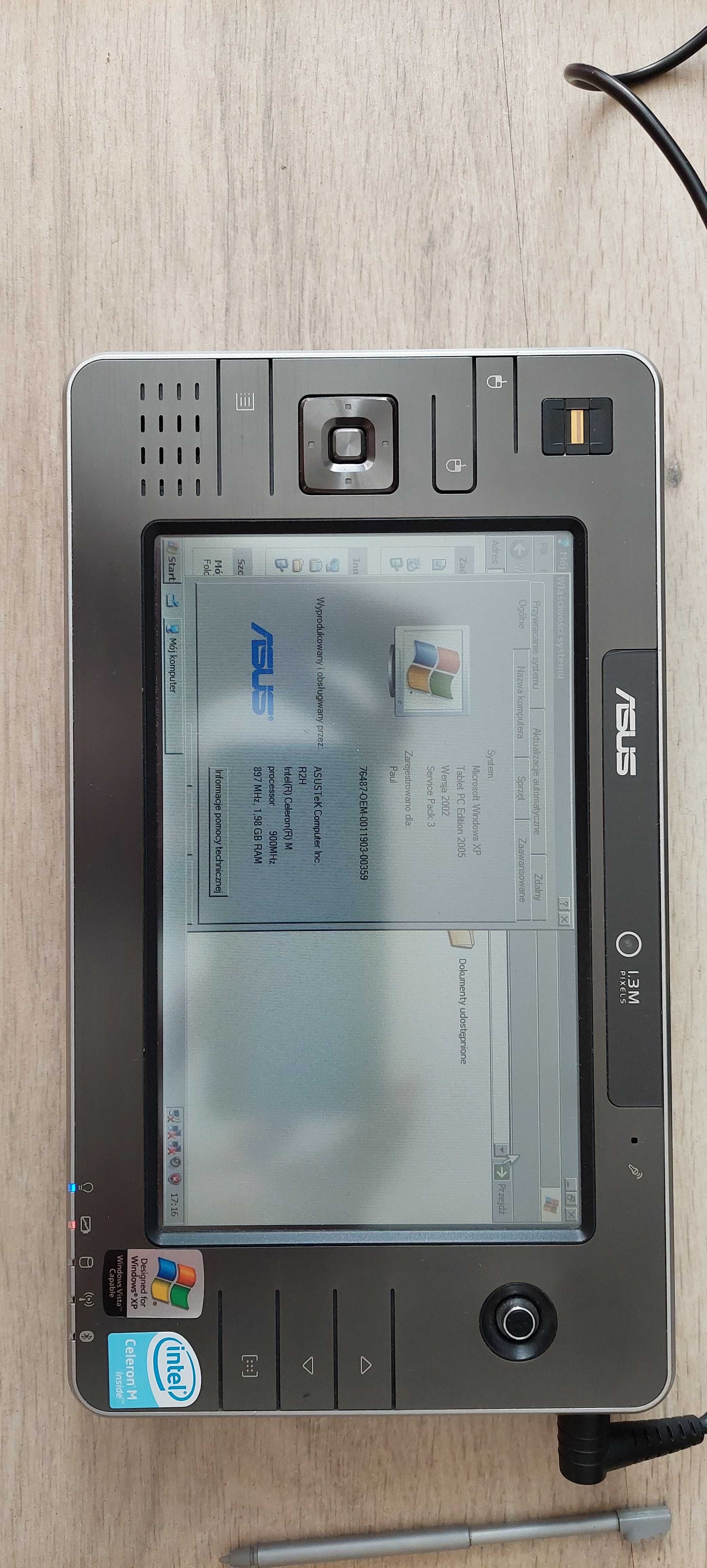 Asus R2H tablet generacji 1.1