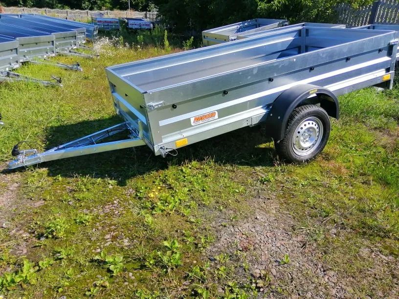 Neptun N7- 263 RT  Przyczepa lekka SPAWANA RAMA KIPER 263x129x40 750 DMC RATY DOSTAWA