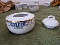 Cukiernica z grubej porcelany / ceramika