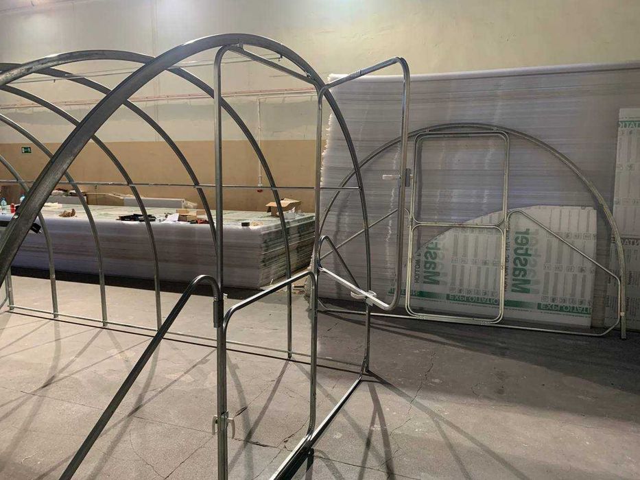 Szklarnia z poliwęglanu tunel/domek 3x4 3x6 3x8 3x10 3x12