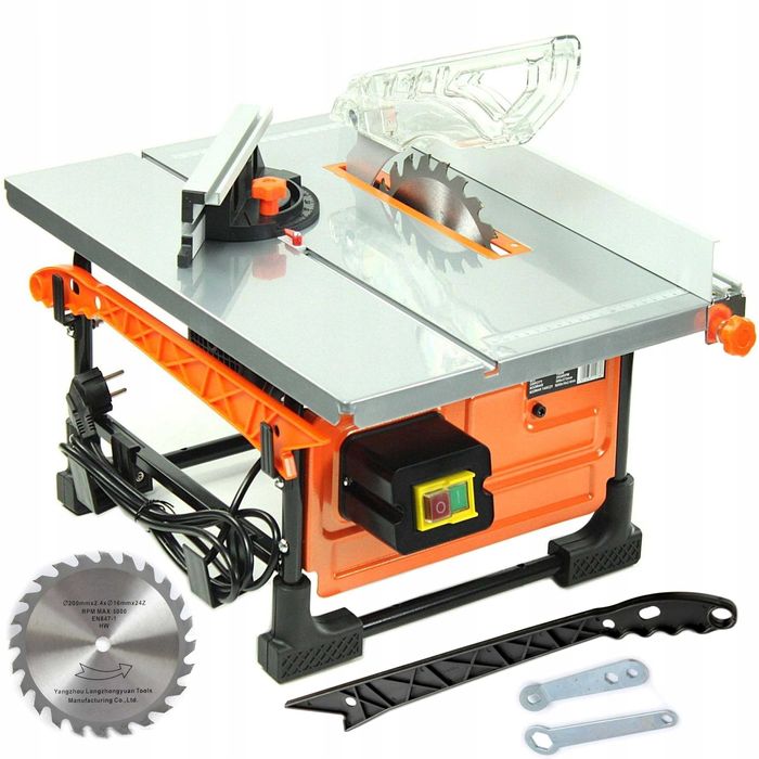 Krajzega piła stołowa tarczowa do drewna pilarka 1500W + TARCZA 200mm