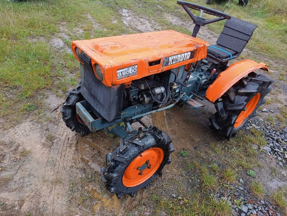 traktor kubota b6000 mini traktorek 4x4 diesel japoński