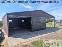 garaż blaszany hala wiata 9x6 8x6 10x6 9x7 12x6 automat profil ocynk