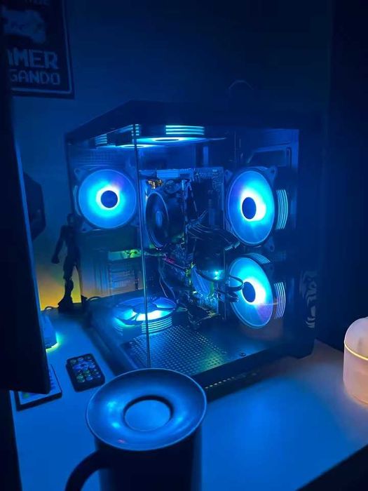 Набір з 3 кулерів з argb підсвіткой Aigo AR12 з контроллером і пультом