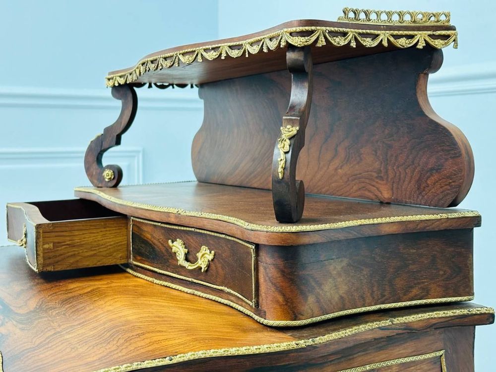 Антикварний секретер-бюро у стилі Людовика XV
