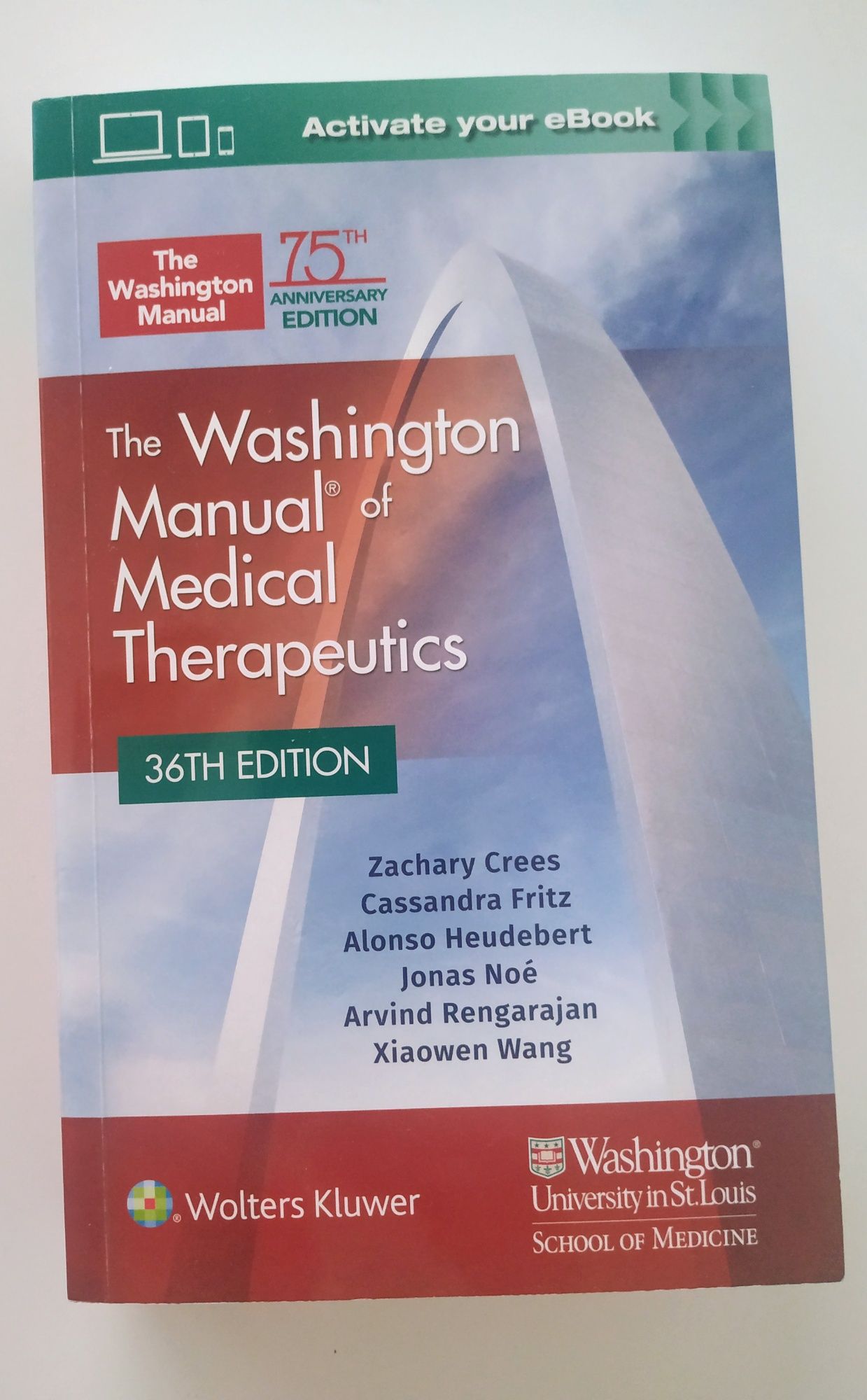 Washington Manual of Medical Therapeutics 36 edition