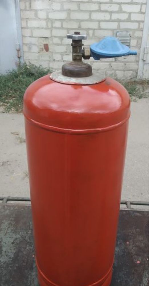 Газовый балон с закруткой и насадками