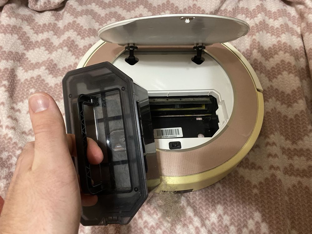 Work Робот-пылесос ILIFE Robot Vacuum V7s plus розовый 4 режима уборки
