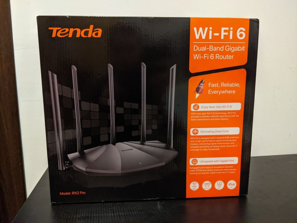 Tenda AX1500 RX2 Pro маршрутизатор роутер Router