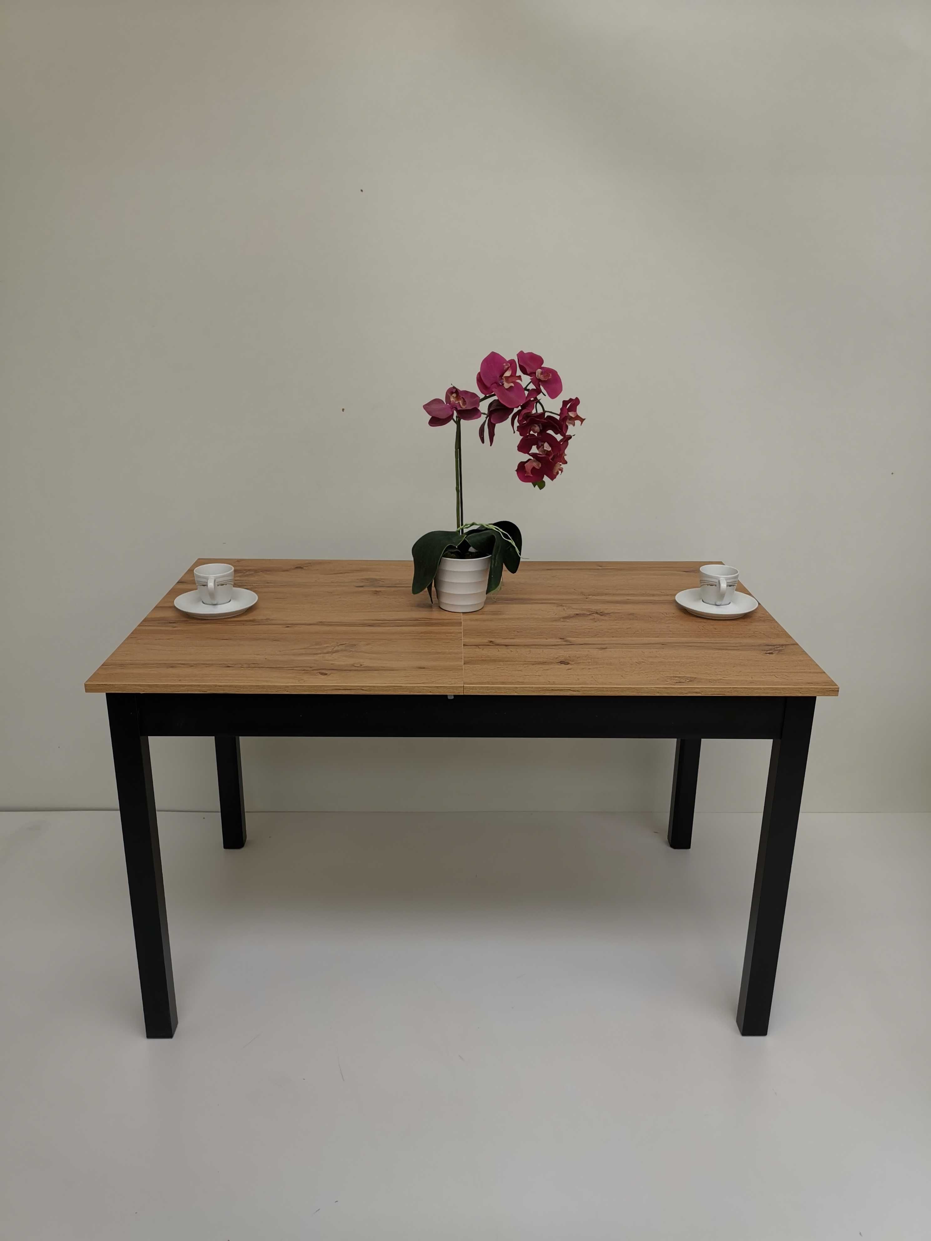 Stół rozkładany Somat 125x75x18 Dąb Wotan LOFT