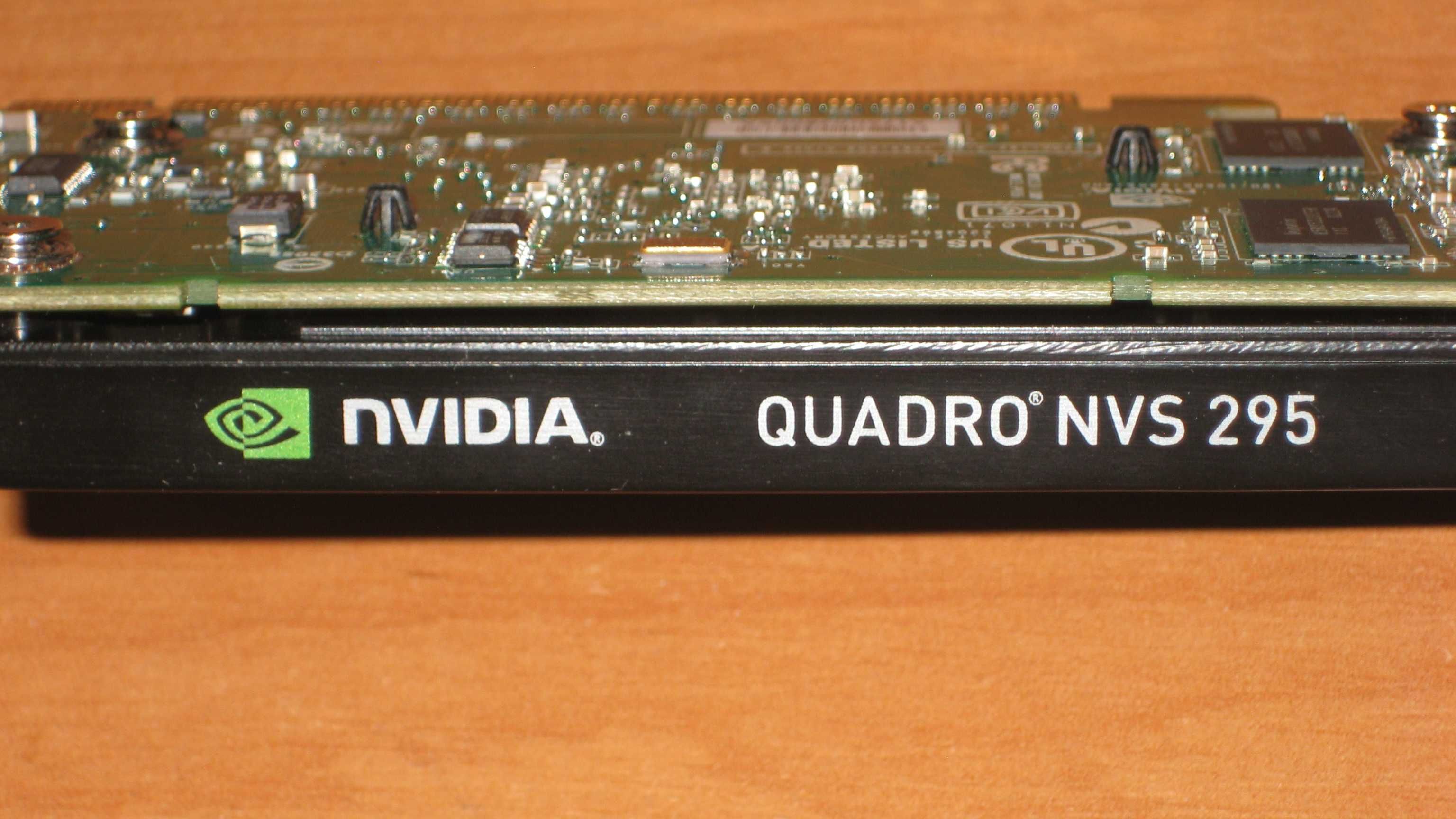 видеокарта Nvidia GeForce Quadro NVS295 256MB DDR3 2xDisplayPort