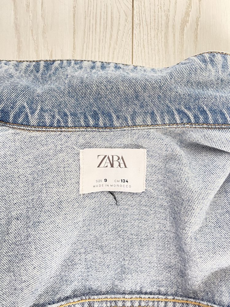 Джинсовка джинсовая курточка Zara