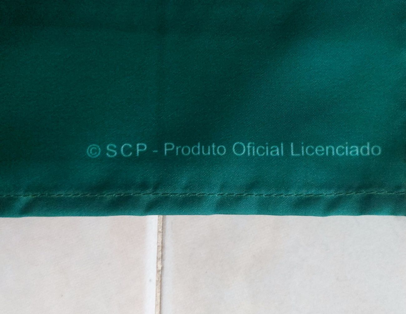 Bandeira oficial.do Sporting campeāo 2020
