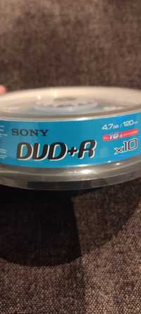 SONY - DVD+R 4.7GB Conjunto 10 unid. (120MIN)