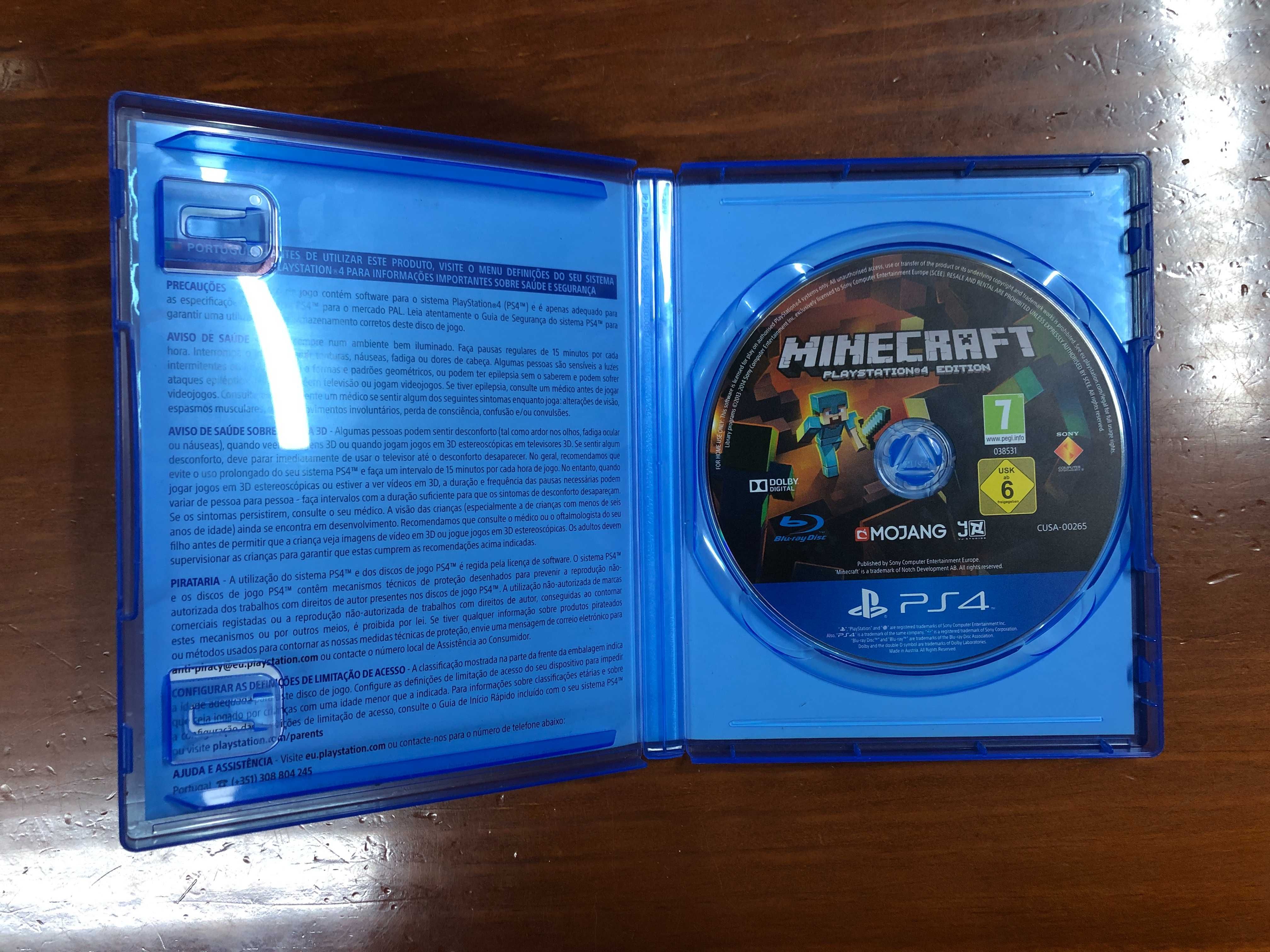 Minecraft PlayStation 4 Edition (PS4)