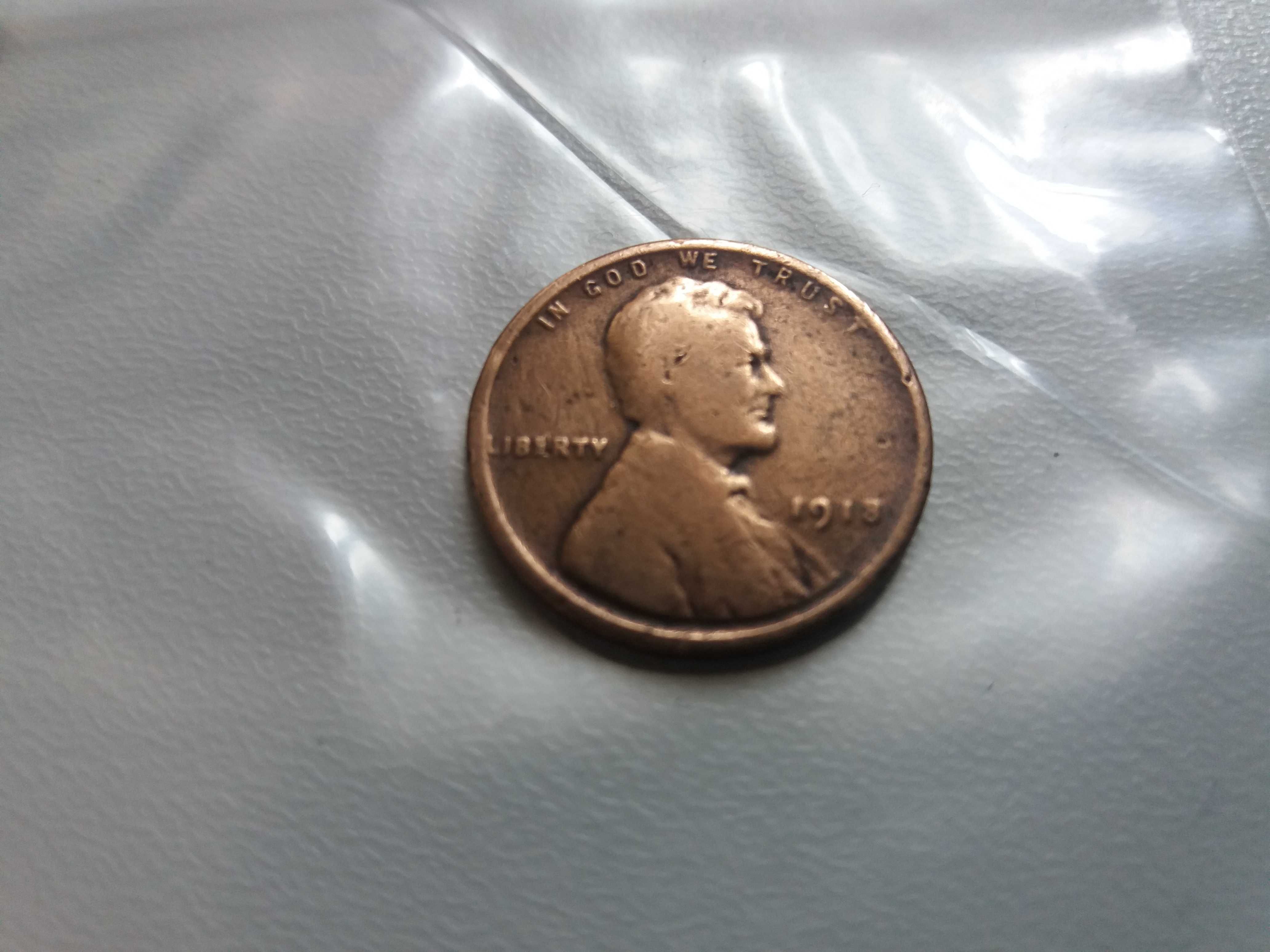 Moneta USA 1 Cent 1918r.