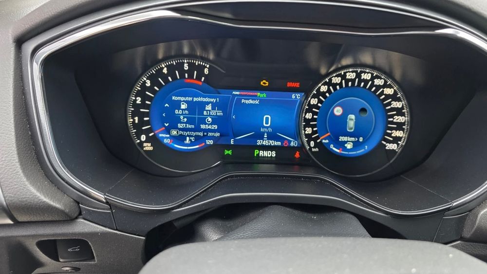 Ford Mondeo MK5 zegary Sync3 2.0 TDCI PowerShift