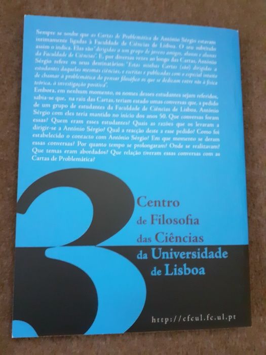 As "Cartas de Problemática" de António Sérgio (NOVO)