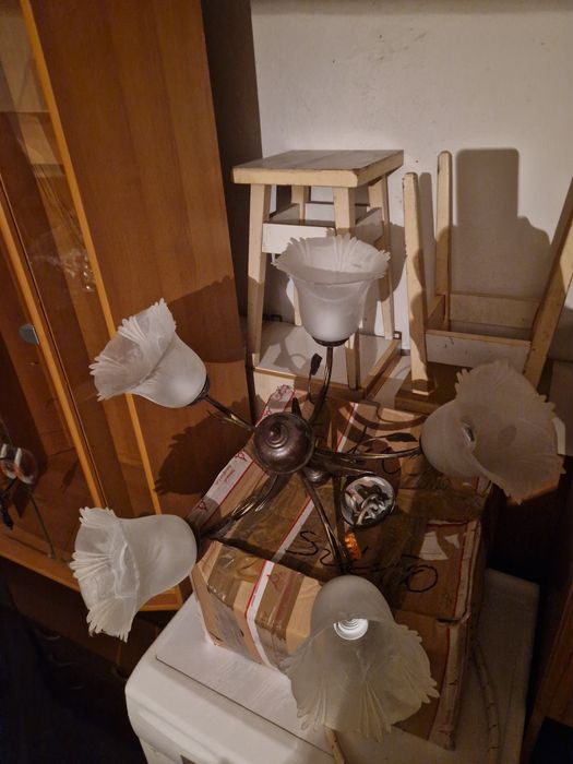 Żyrandol na 5 żarówek