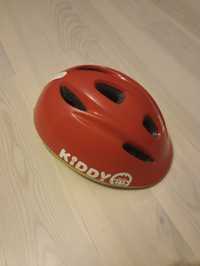 Kask rowerowy Btwin dla dziecka czerwony