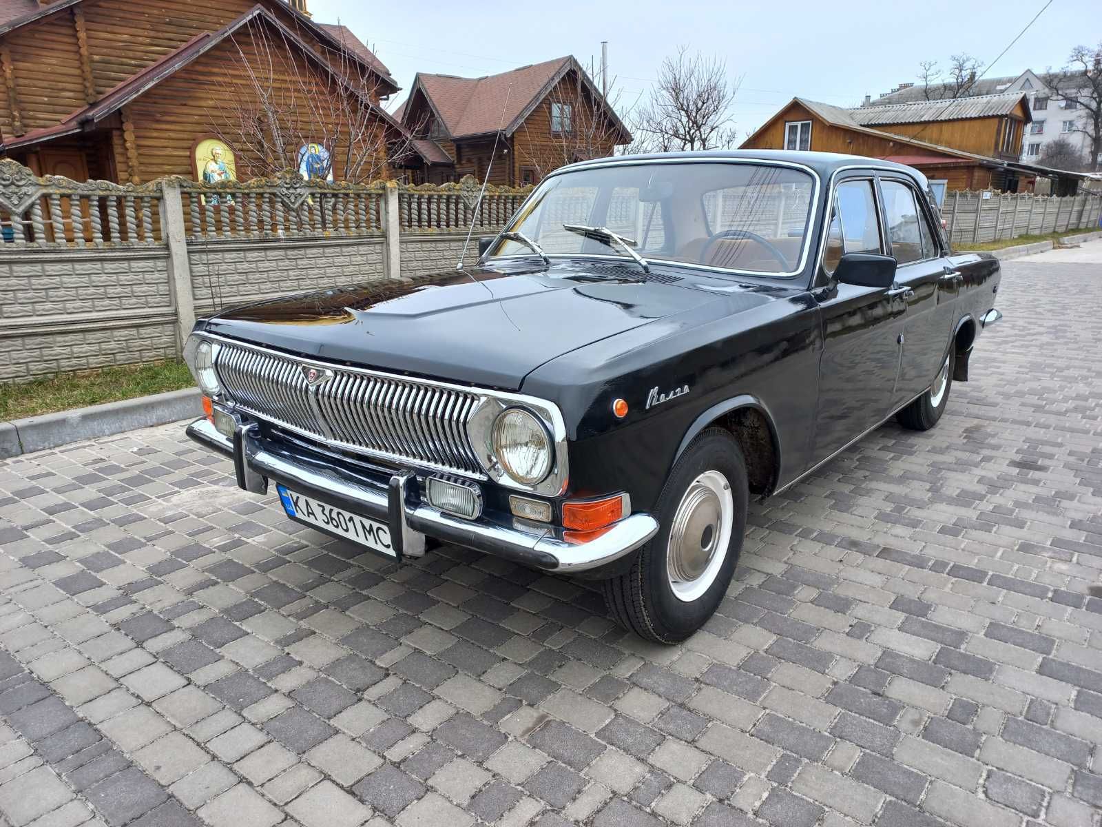 Волга Газ 24 черный цвет родная краска Gaz 2401 Original