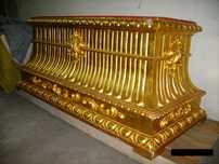 Pouso dourado - base para mesa