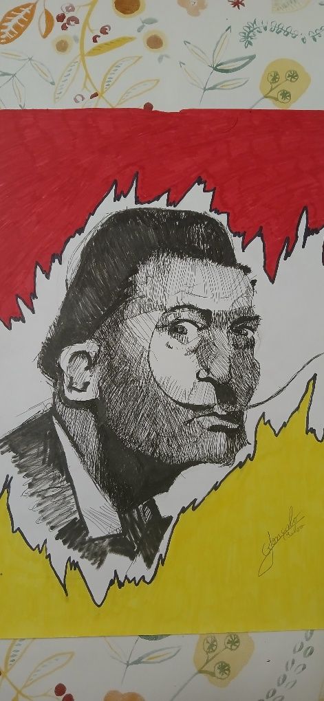 Desenho de Salvador Dalí