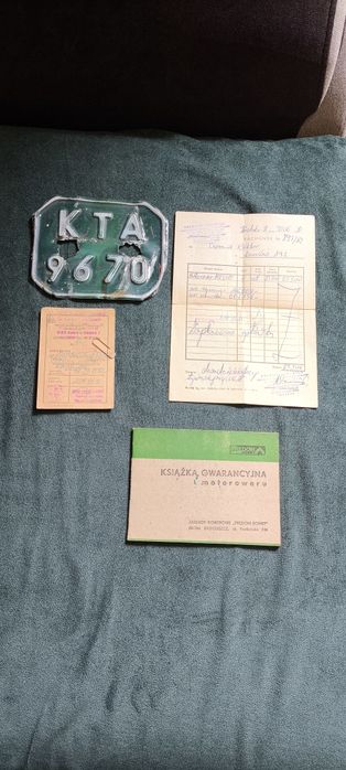 Romet 2375 faktury zakupowe zarejestrowany zielona blacha