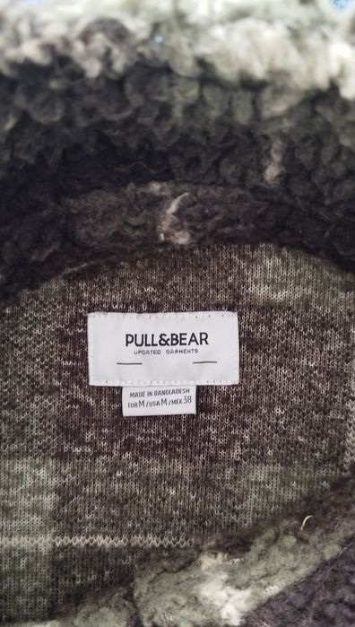 kurtka koszulowa ze sztucznego kożuszka  Pull & Bear