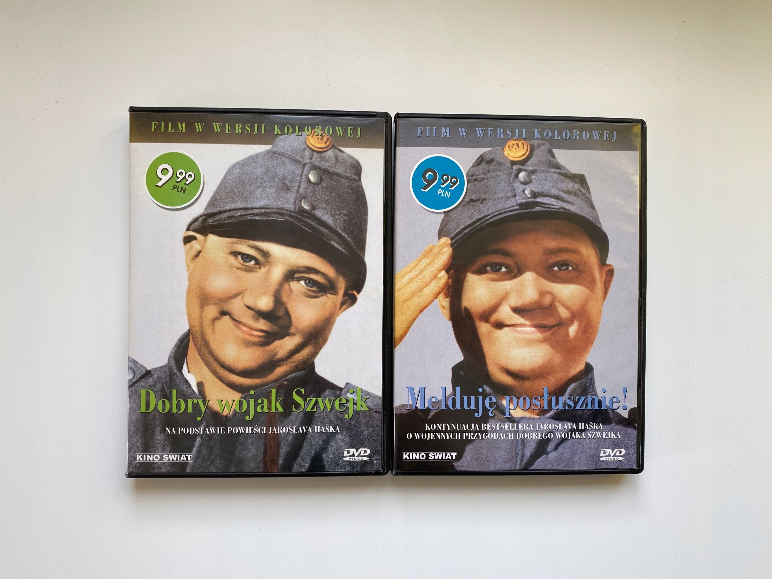 Film Dvd Dobry Wojak Szwejk + Melduję Posłusznie
