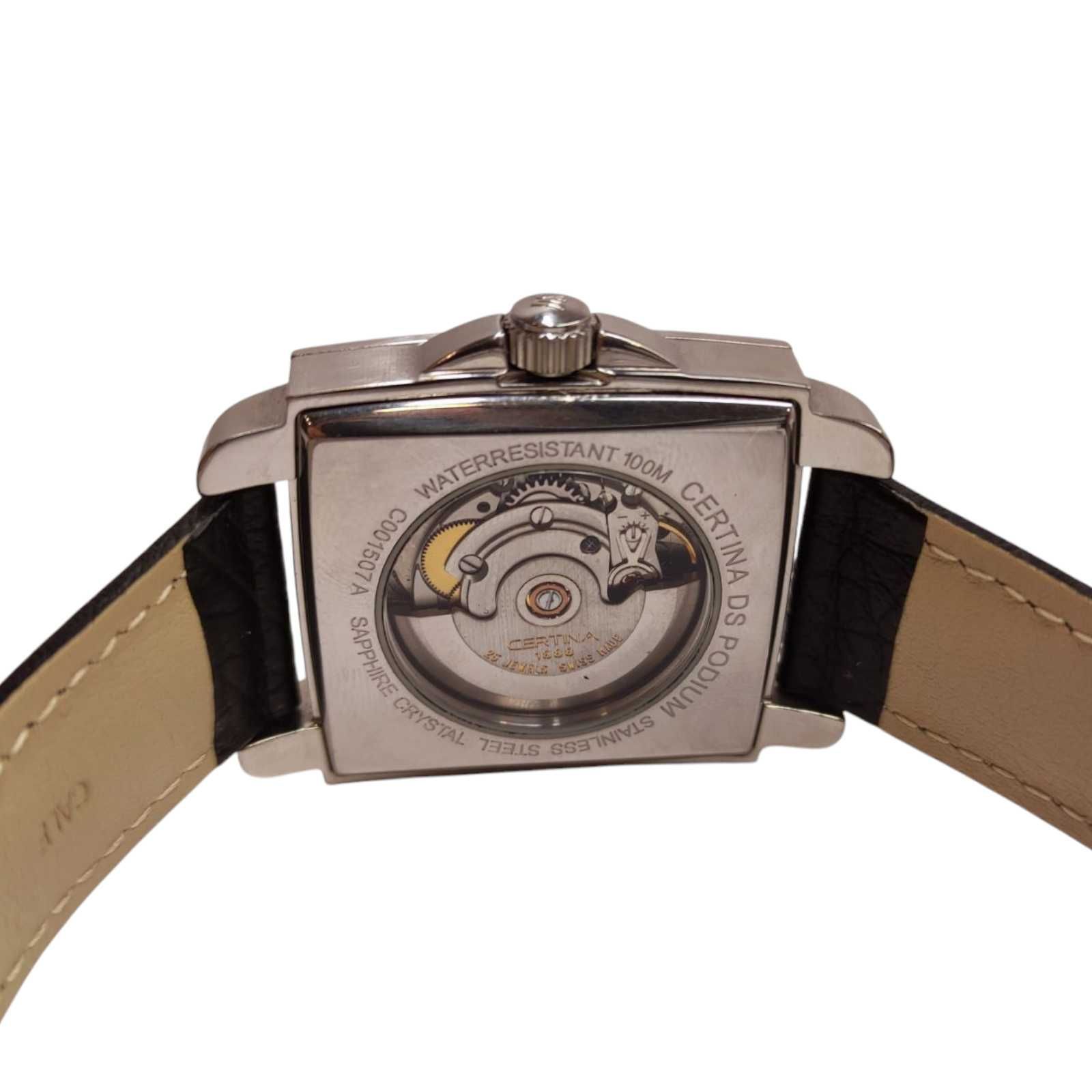 Zegarek Certina Podium DS Square Automatic C001507A